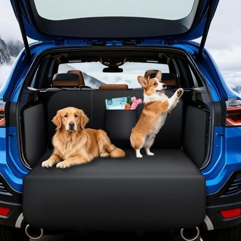 Universeller Kofferraumschutz für Hunde, 184 x 105 cm, wasserdicht, rutschfest, kratzfest, geeignet für Hunde in SUVs, Limousinen und Kombis (1/5)