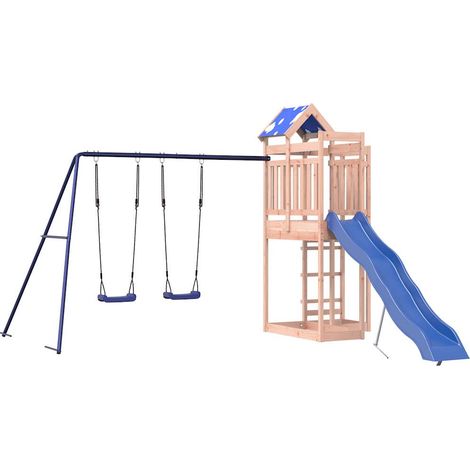 Parque infantil de exterior madera maciza Douglas3156935 vidaXL (1/5)
