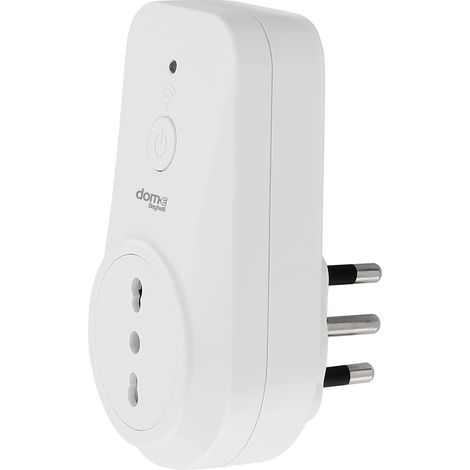 Wifi-Stecker nach italienischem Standard funktioniert mit Smartphone Dom-e Beghelli 60001 (1/4)