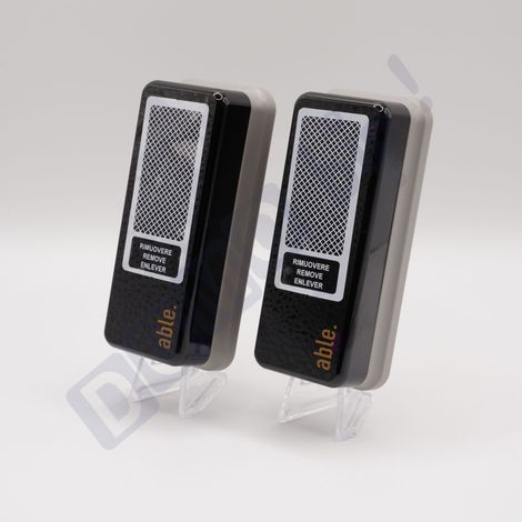 ABLE. / V2 PX XS 24 remplace la SENSIVA XS - Paire de photocellules infrarouges synchronisées pour portail battant ou coulissant  - Portée 20 m - Alimentation 12-24 Vac / 12-36 Vdc - IP55 (1/5)
