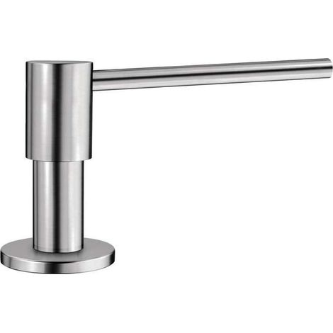 Blanco Accessori - Dispenser di sapone liquido Piona, acciaio inox 517537 (1/5)