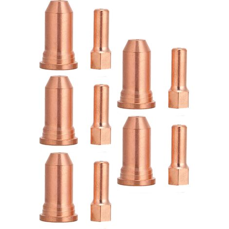 10 électrodes de découpe plasma pour torche, diamètre 0,059 pouce (1,5 mm), buse PT100 (1/5)