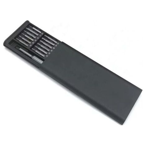 Präzisionsschraubendreher-Set, 25-in-1 Präzisionsschraubendreher-Set mit 24 magnetischen S2-Bits, einschließlich Torx T2/T3/T4/T5H/T6H/T8H/T10H/T15H, für PS4, Switch, PC, Brillen und Laptops.