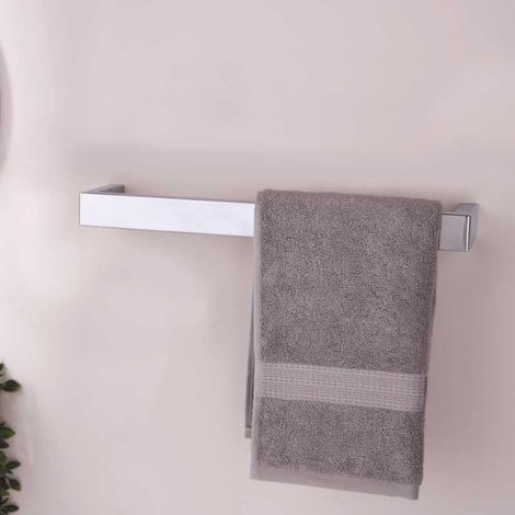 Heatwave Atlas Polished Stainless Steel Dry Electric Bar Towel Rail 450mm (W) (1/2)