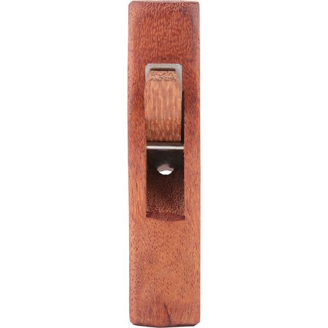 Raboteuse à bois manuelle pour surfacer les bords, façonner les angles et chanfreiner, outil de menuiserie compact, idéale pour travaux précis de finition. (1/5)