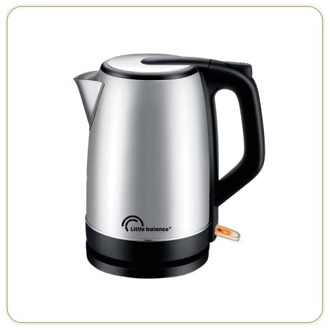 Bollitore elettrico little balance elegance inox 2000 1,7 litri 2000 W