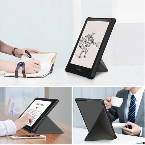 Étui pour liseuse Kindle Paperwhite 11 de 6,8 pouces, protection antichoc avec mise en veille automatique/blanche (1/4)