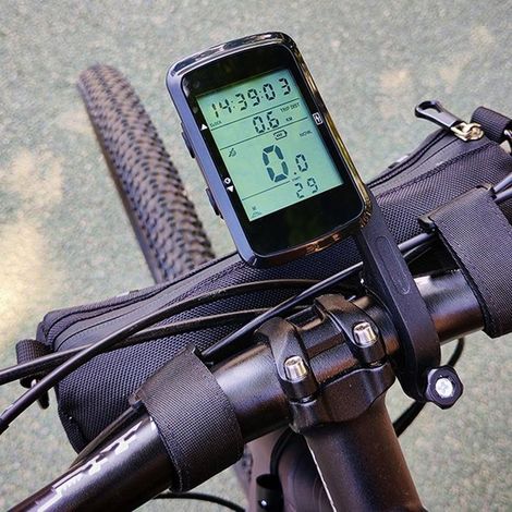 BelleRise - Ordinateur vélo GPS – 2,4" écran waterproof – 28h autonomie – pour cyclisme route et VTT (1/5)