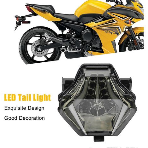 Motorrad-LED-Blinker-Rücklicht für MT07 FZ07 YZFR3 YZFR25 (Weiß)
