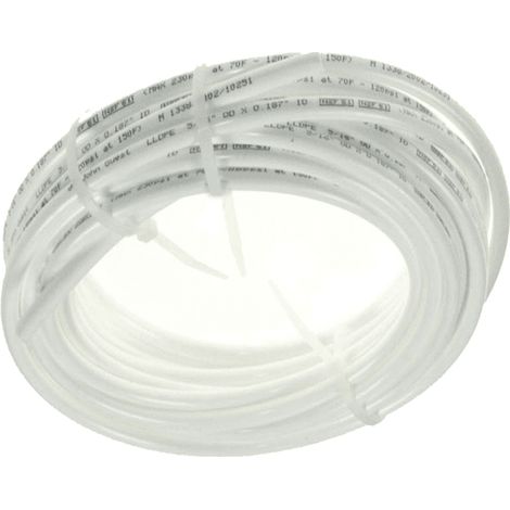 Tuyau 5/16 Rouleau De 10 Metres PE-10-CI-10M-W Pour REFRIGERATEUR (1/2)