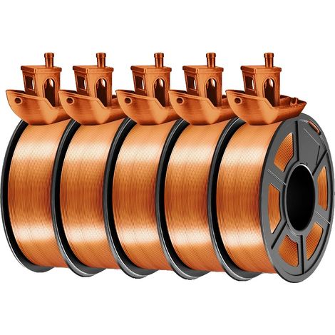 3D-Druckerfilament, Seidenmaterial, 1,75 mm Durchmesser, SILK RC 5 Rolle (1/2)