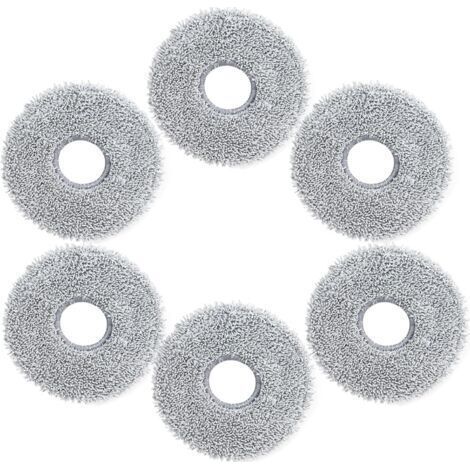 6 Wipes for X10/S10 Plus/L10S UltraImproved Microfiber, Soft, Washable and Reusable Cloths (1/5)