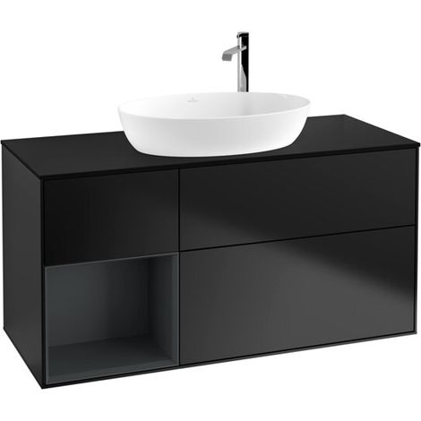 Villeroy & Boch F942HGPD Meuble sous-lavabo Finion F94 (1/2)