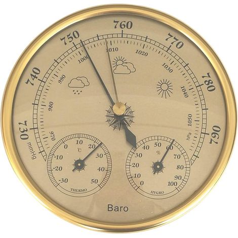 Instrument Baromètre Thermomètre Hygromètre trois en un (1/4)