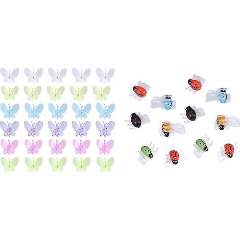 60 Stück Orchideenclips