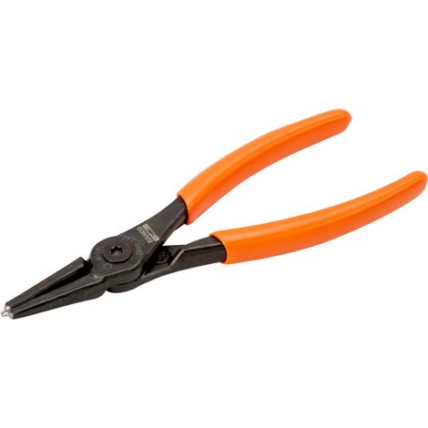 Bahco Zange für Innensicherungsringe mit geraden Backen, brüniert 150 mm (1/4)