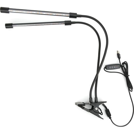 Lampe croissance USB – avec clip – plantes intérieur hydroponique