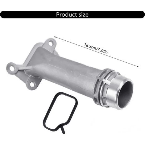 Adaptateur de tube de refroidissement en aluminium compatible avec BMW - Réf. 11127810707 (installation facile) (1/2)