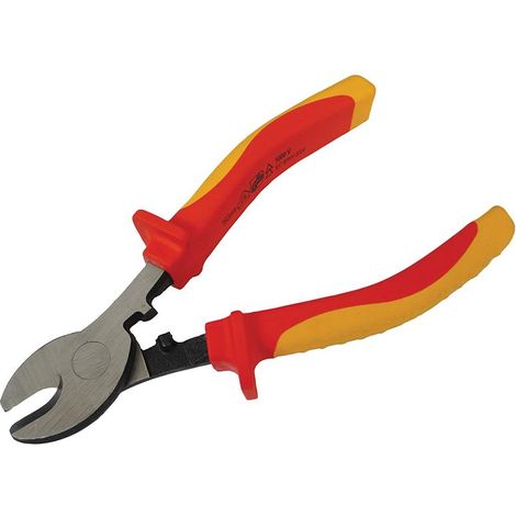 Faithfull VDE Cable Shears 175mm – Insulated Electric Wire Cutting Tool for Safe Electrical Work (1/3)