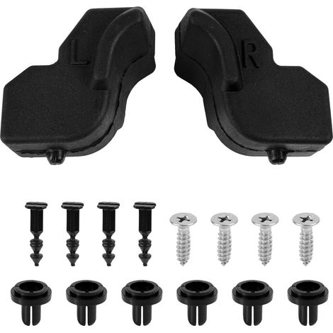 Amélioré, Côté Gauche & Droit Coussinets Caoutchouc Hayon, Butoirs Limiteurs Hayon avec Boulons Métalliques Compatible avec F-150 2015-2020 Remplacement pour FL3Z-99439A00-A FL3Z-99439A00-B (1/5)