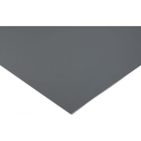 Plaque PVC RS PRO Gris, 1000mm x 500mm x 40mm ( Prix pour 1 )