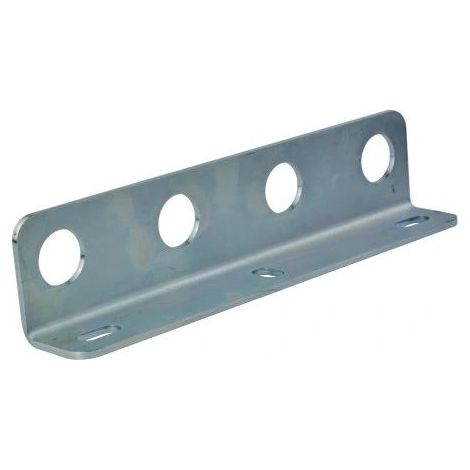 Placa de montaje para cuatro enchufes europeos (1/2)