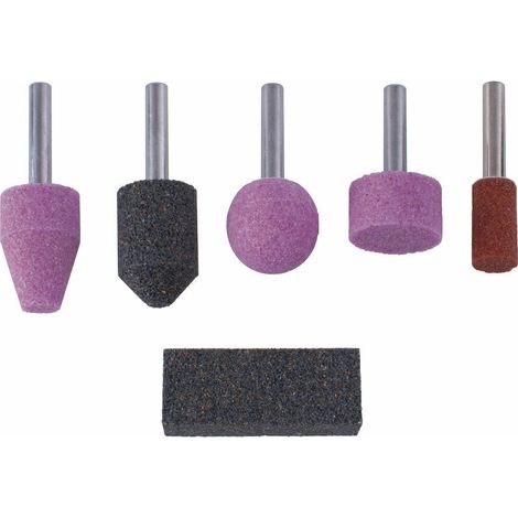 5 Mole in Ceramica e Pietra Ravvivatrice per Metalli Vetro Wolfcraft 2144000