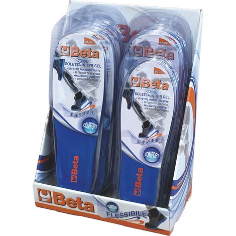 Sottopiedi in Gel Art. 7398U E10 Espositore 10 Paia Beta (1/2)