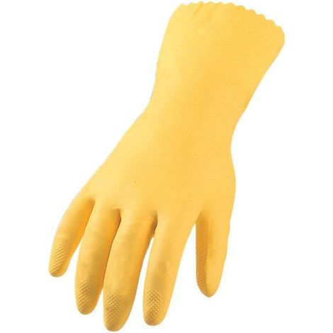 ASATEX guante químico amarillo Talla 10 EN 388 EN 374 EPI III - HS/10 (1/4)