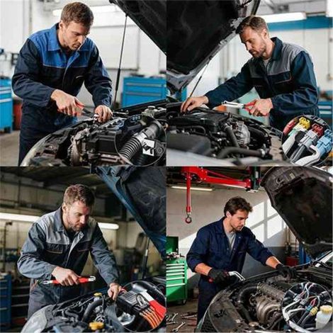 Pinces De Déconnexion Électrique - Acier Haute Résistance - Pour Connecteurs Automobiles À Langue De Verrouillage - 5 Pièces (1/5)