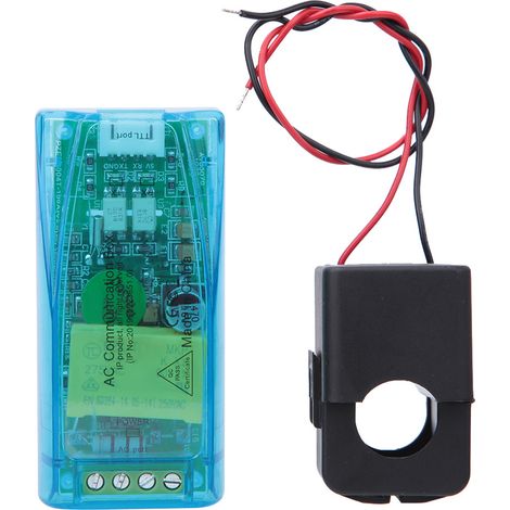 PZEM-004T Stromversorgungsüberwachungs- und Kommunikationsmodul mit Gehäuse, PC-Software, Gegeninduktivität (100 A + CT) (1/5)