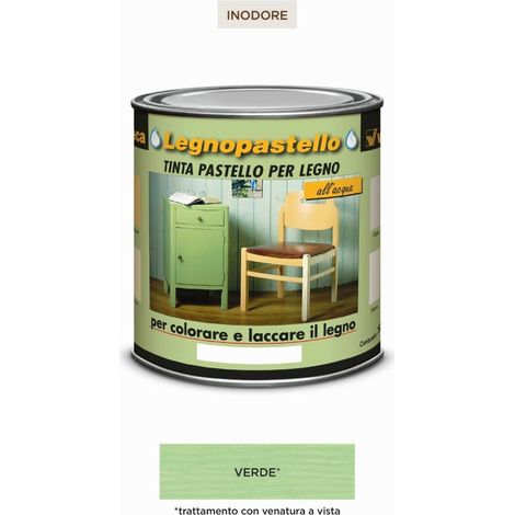 Legnopastello Tinta Ml 250 Verde - Veleca