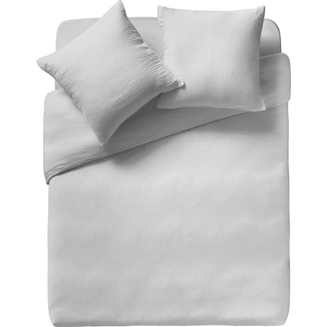 Housse de Couette Unie en Gaze de Coton, Tendresse (1/2)