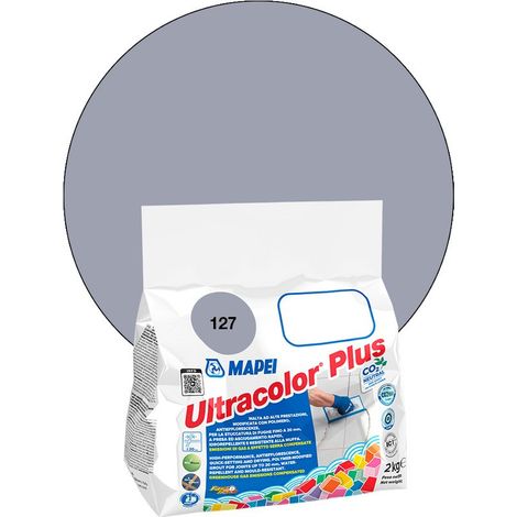 Joint de carrelage ULTRACOLOR PLUS MAPEI 2 Kg - 127 Gris arctique