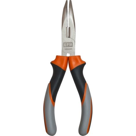 Pinze a becco lungo curve 160 mm - E-400-0006 (1/3)
