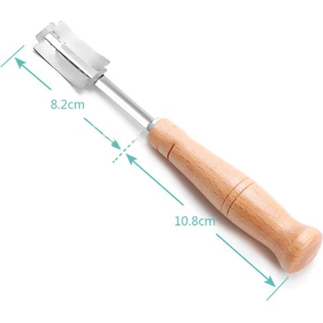 2 pièces Lame de boulangerie, grattoir à pâtisserie, porte-couteau de boulangerie, grattoir à pâtisserie, accessoires de boulangerie