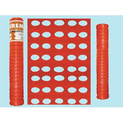Rete per recinzioni cantieri XTREM - Altezza cm. 180 - Peso 150 gr/mq.
