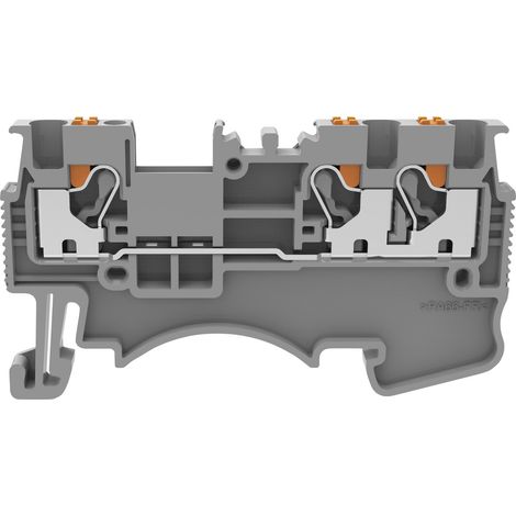 Degson DS1.5-TW-01P-11-00A(H) Durchgangsklemme  Push-In-Klemme  Grau 1 St.