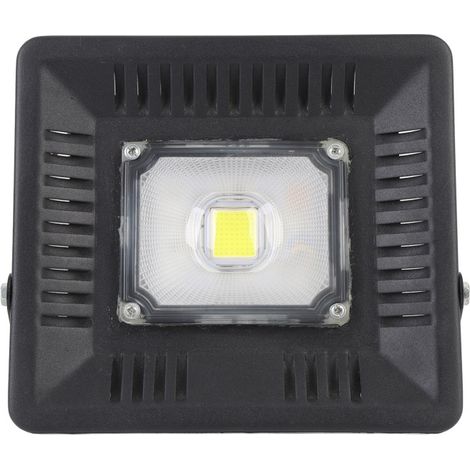 Foco LED exterior de 50 W con clasificación IP67, resistente a la lluvia, 5000 lm, luz blanca ultrabrillante, iluminación de seguridad para garaje y patio. (1/5)
