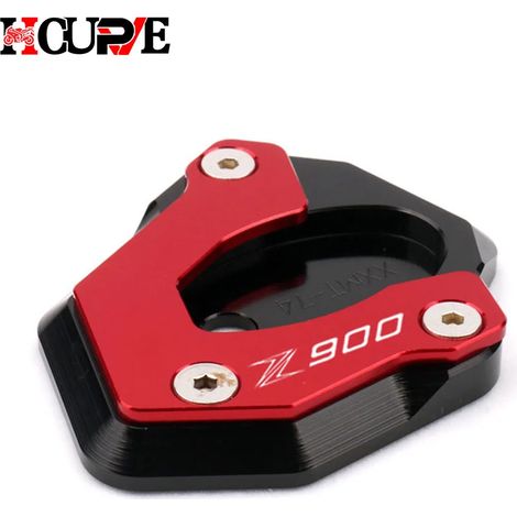 (Z900 Rouge) Béquille latérale CNC pour moto, compatible avec KAWASAKI Z650, Z900, Z900RS et Z 650 900 (2017-2023), maxpower (1/4)