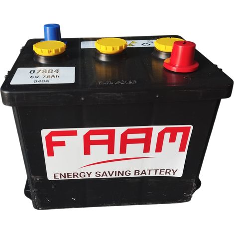 Batteria 6V 78Ah  540A B228C 1107804CA mm. 213x168x177