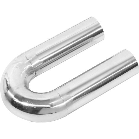180 Degré Coude 3" OD Voiture Bricolage Personnalisée Mandrin Échappement Tuyau 12,2 Pouce (1/5)
