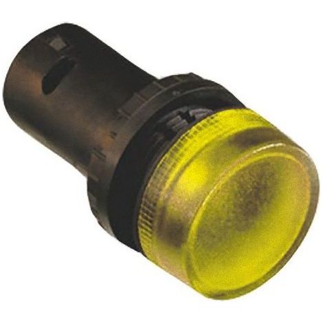 VOYANT LUMINEUX LED JAUNE Ø 22MM 230V AC CL-523Y ABB 1SFA619402R5233 1SFA619403R5233