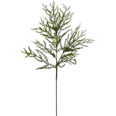 Ramo decorativo color verde per decorazioni e composizioni di fiori h 84 cm (1/2)