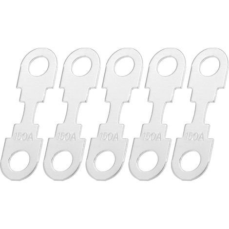 Fusibles Bande Haute Intensité 150A 5Pcs Pour Auto Métal (1/5)