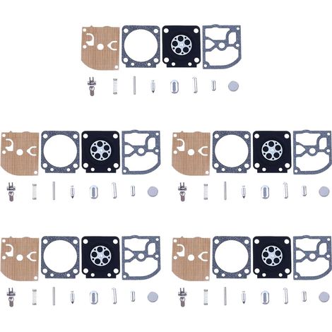 Kit de diaphragme de reconstruction de carburateur pour tronçonneuse 017 018 MS170 MS180 MS170 180, kit de reconstruction de carburateur MS170 pour ZAMA RB-66 RB-77 (1/5)