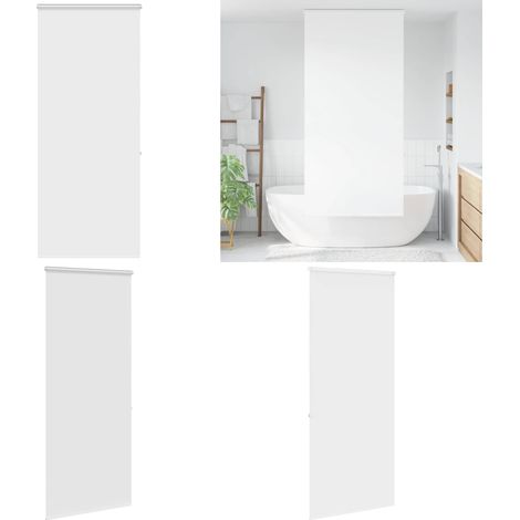 vidaXL Store enrouleur de douche avec cassette largeur du tissu 96 cm (1/5)