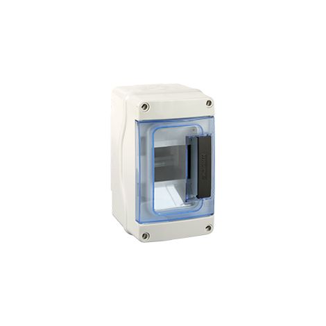 Coffret modulaire étanche avec opercules prédécoupées - IP65 - IK07 3 modules