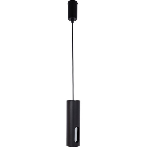 Lampada a sospensione tubo nera/argento GU10 Sigma Flow (1/4)
