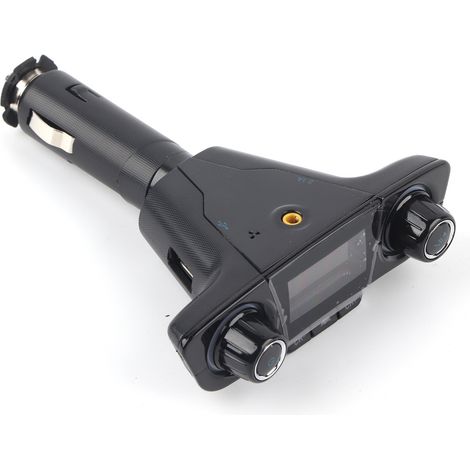 Transmetteur FM Bluetooth double tête adaptateur radio voiture lecteur MP3 (1/5)